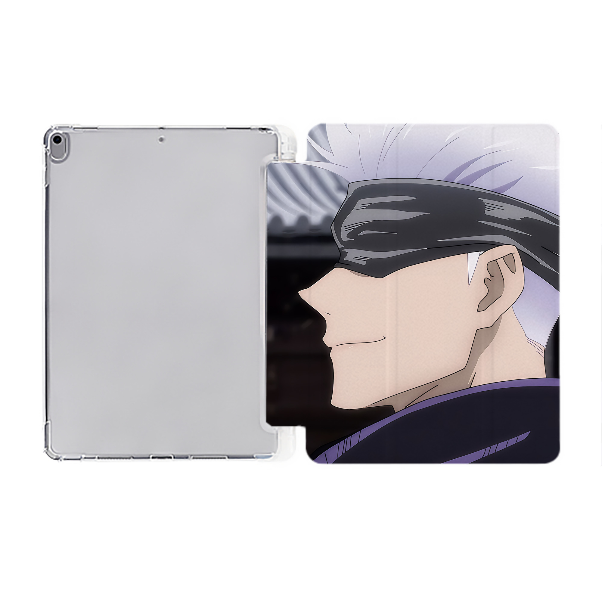 （画像用） SPY×FAMILY间谍家家酒 IPad ケース ペン収納付き 三つ折りスタンド PUレザー×シリコン 対応機種9.5/10.5/10.9インチ